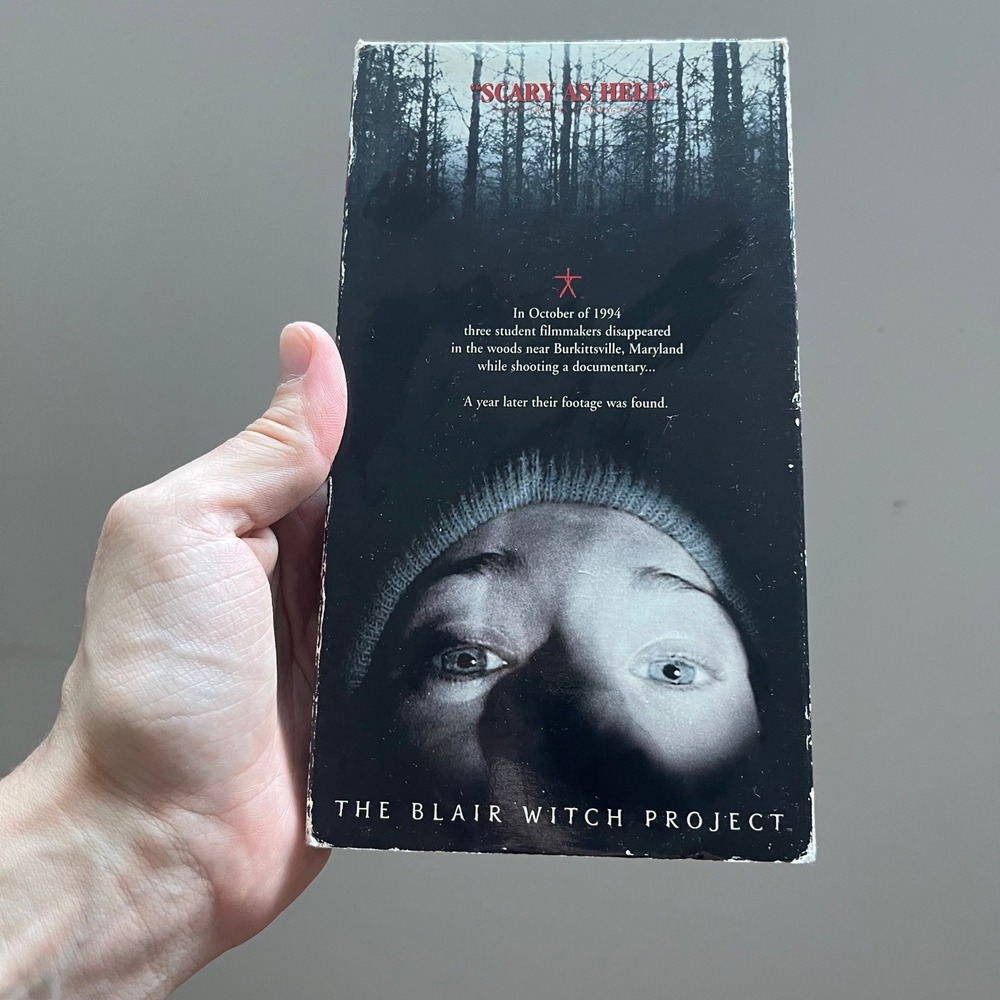 The Blair Witch Project VHS 1999 Found Footage Horror Movie Artisan ARV 3000